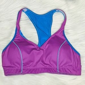 Moving Comfort Lined Racerback Sports Bra